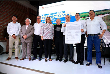 Sacyr firma el contrato de concesión de la autopista Buga-Buenaventura